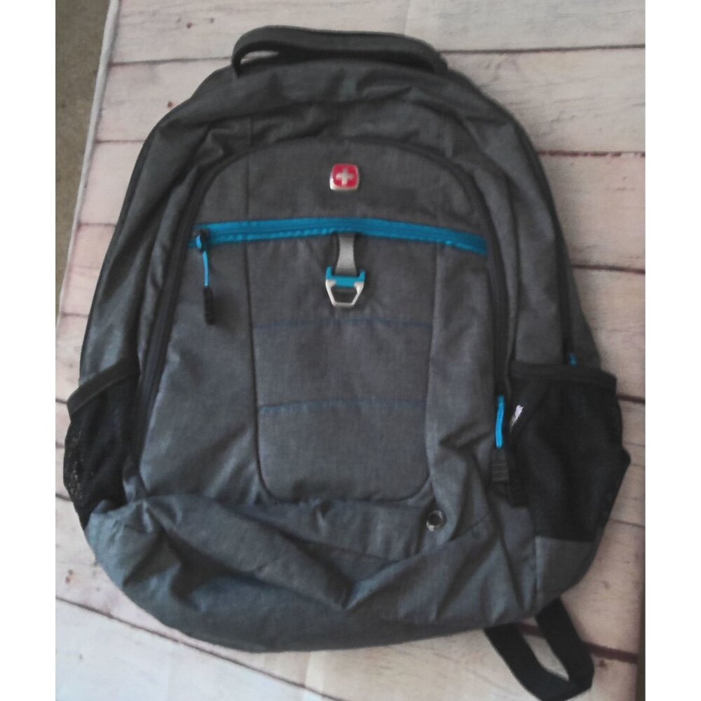 SwissGear 5918 Laptop Backpack, Grey, 17.75-Inch